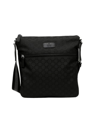 Black gucci pouch hotsell