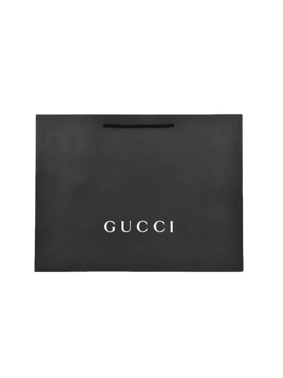 Unisex Paper Shopping Gift Bag, Black