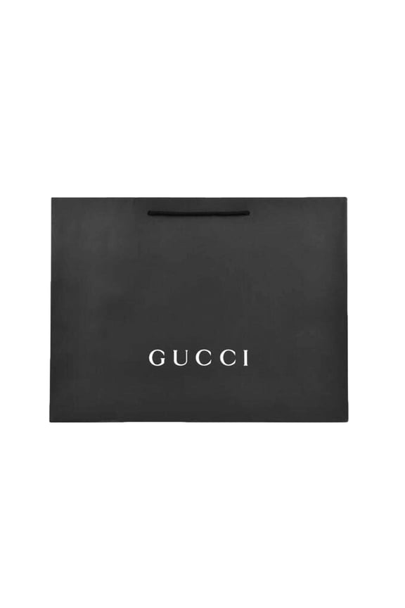 Unisex Paper Shopping Gift Bag, Black