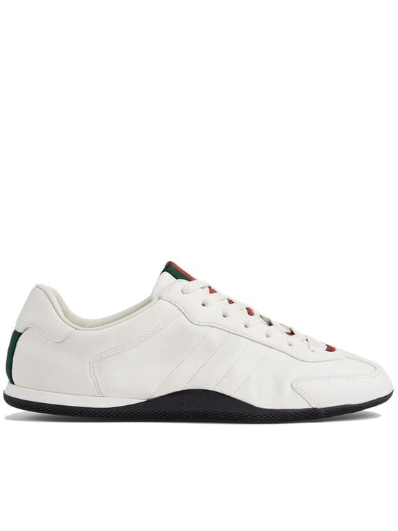 White Shift Low-Top Streamlined Sneakers White (Men's)