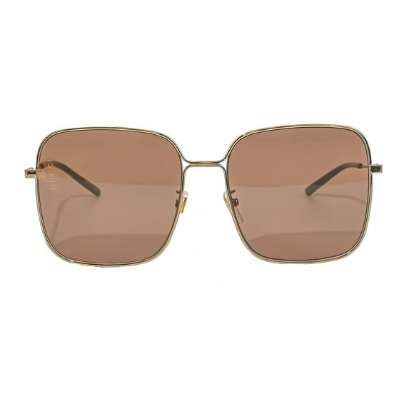 Gucci Women's Brown Lens Square Sunglasses - GG0443S-002