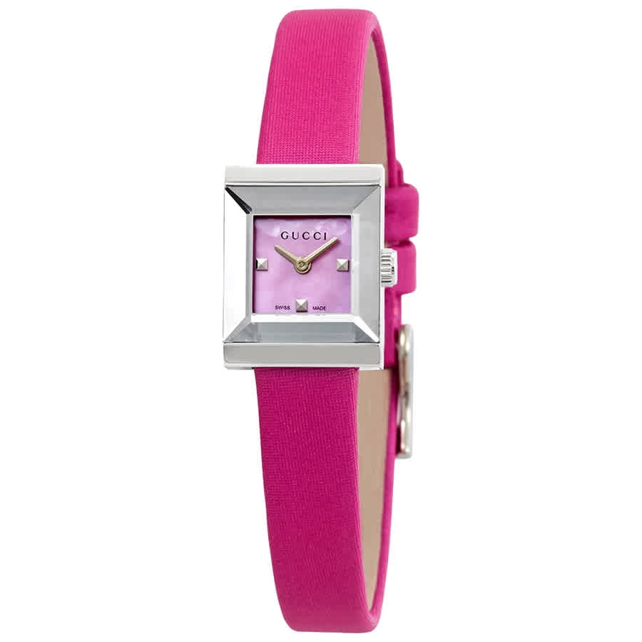 Gucci Women s G Frame 128 Series Quartz 14mm Watch YA128533 Walmart