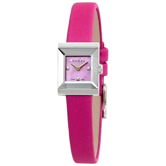 Gucci Women's G-Frame 128 Series Quartz 14mm Watch YA128533