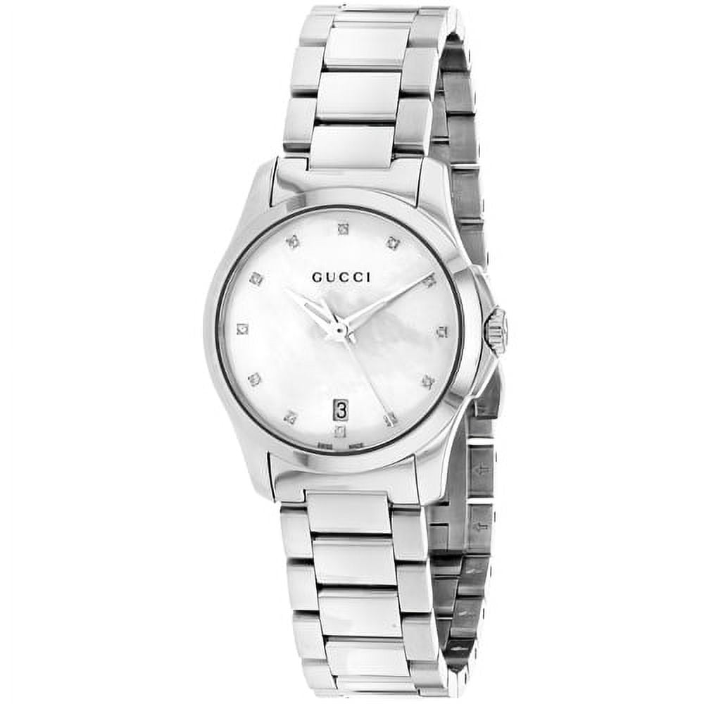 Gucci Women's G-Timeless 500 Quartz Sapphire Crystal 27mm Watch