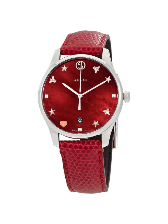 Women's G-Timeless Mother of Pearl Star 38mm Watch YA1264041