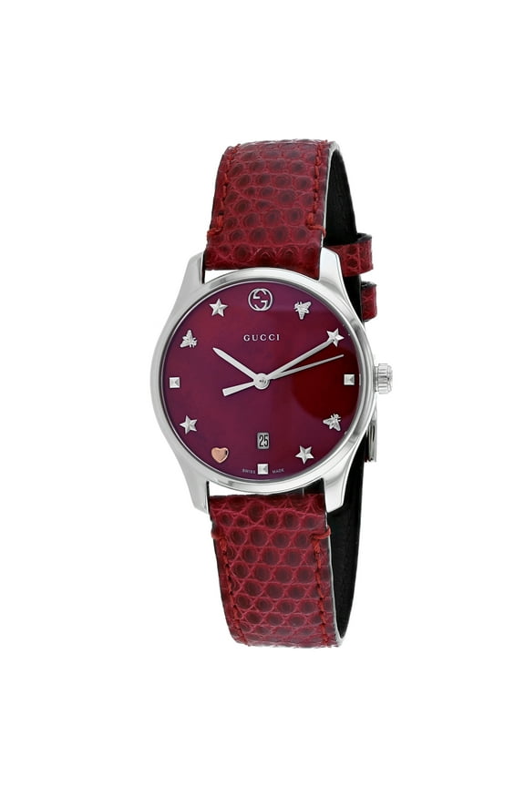 Women's G-Timeless Mother of Pearl Star 38mm Watch YA126584