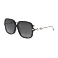 thumbnail image 1 of Gucci Women's GG Horsebit Rounded Sunglasses Black, 1 of 3