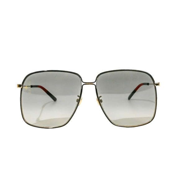 Gucci Women's Grey Shaded Oversized-Squre Sunglasses - GG0394S-001