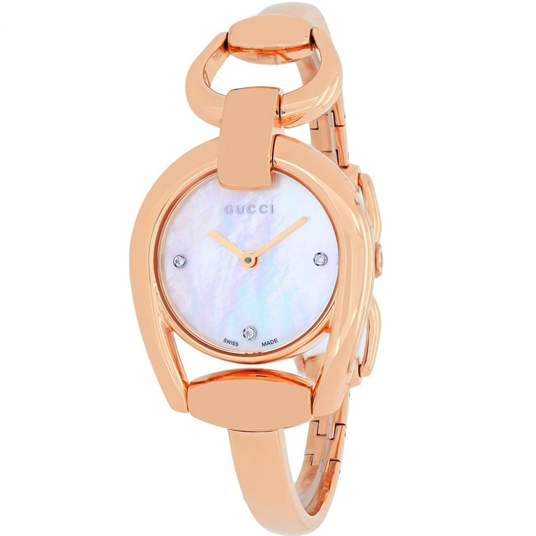 Gucci Women's Horsebit Watch Quartz Sapphire Crystal YA139508
