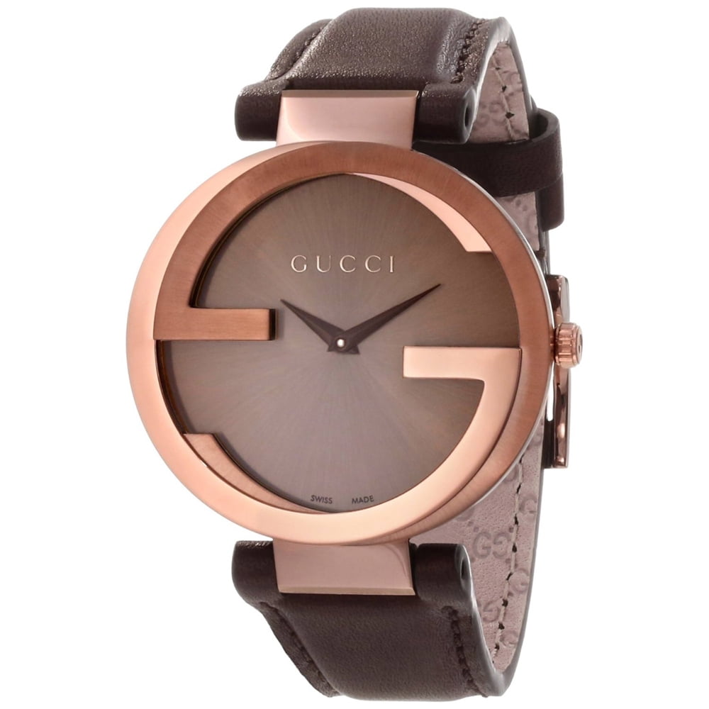 GUCCI 腕時計 Gucci Interlocking Orange Women's Watch, YA133316 - Walmart.com