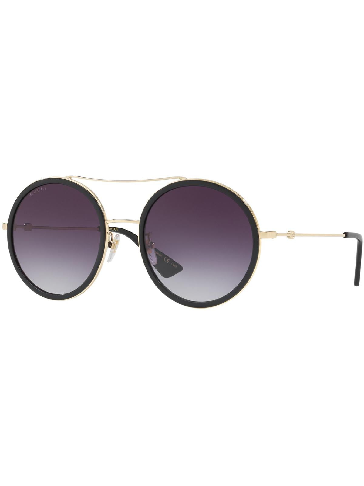 Gucci Purple gray Gradient Round Sunglasses GUCCI GG1215S 003 Violet Blue Women main image 2
