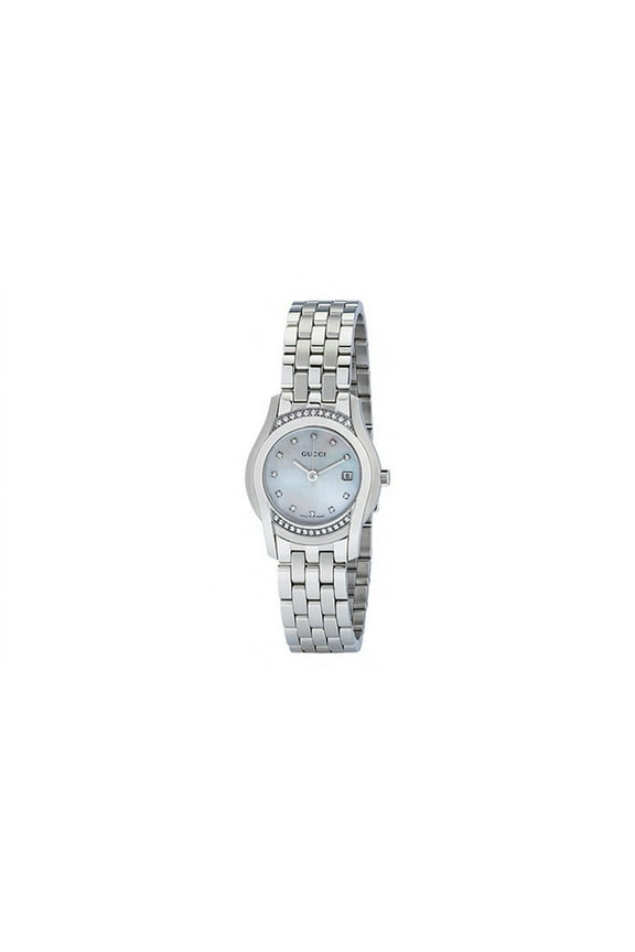 YA055510 Ladies Watch 5505 Mother of Pearl Dial Stainless steel Diamonds