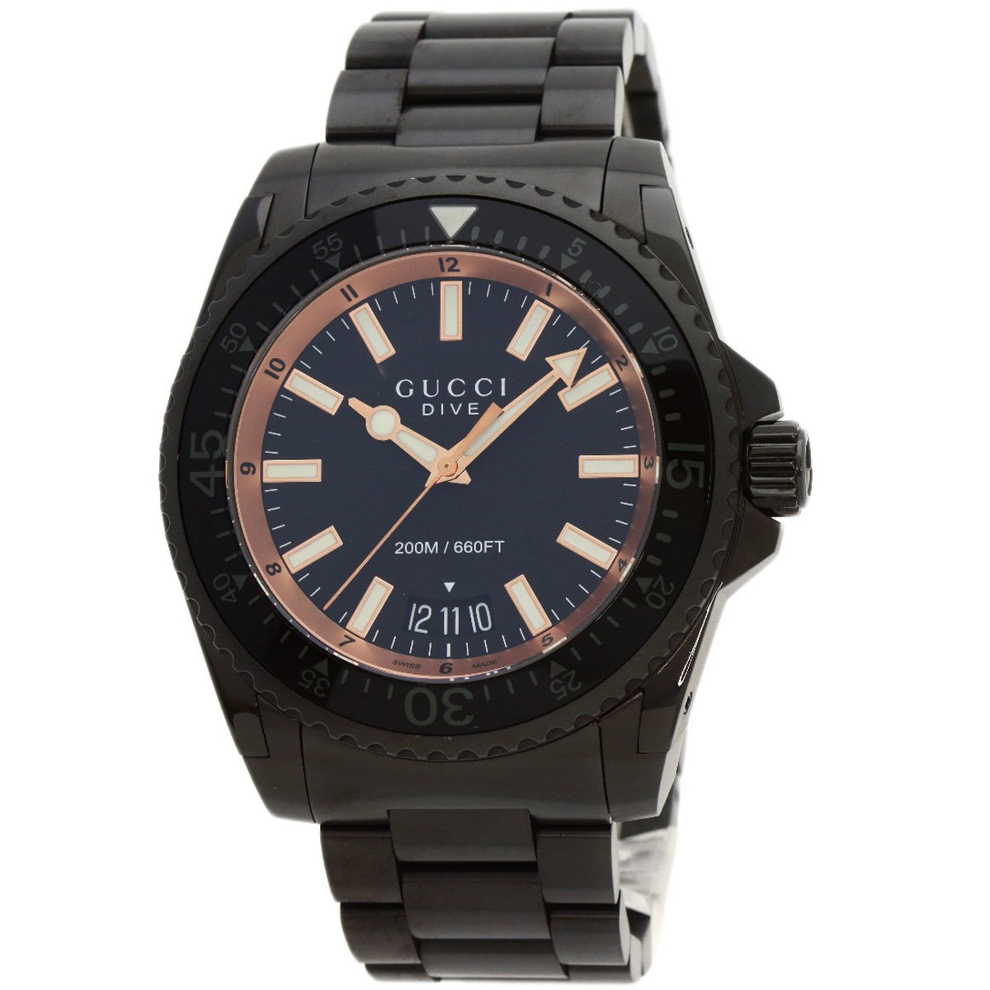 Gucci Men's Classic 142 Series Quartz 41mm Watch YA142205