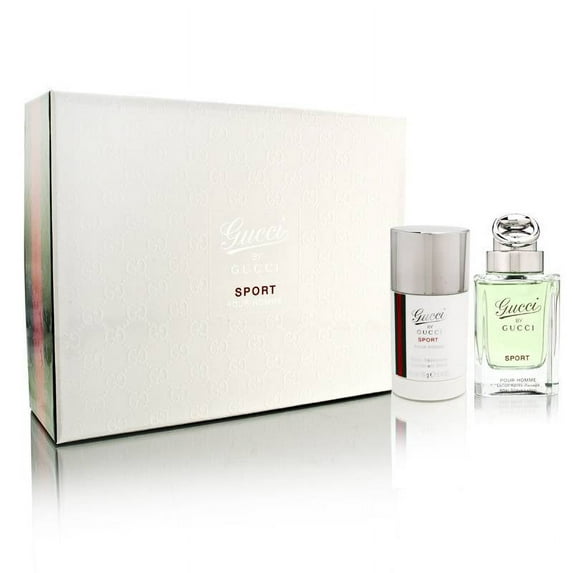Gucci by Gucci Pour Homme Sport 2 Piece Set Includes: 3.0 oz Eau de Toilette Spray + 2.4 oz Deodorant Stick