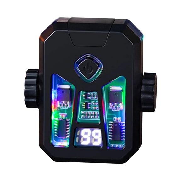 Guczhu Fast Charge Windproof Rechargeable Lighter, Creative Metal Frosted Electronic Portable Flameless Lighter, USB Charging, Arc Lighter, for Camping, Home