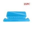 thumbnail image 1 of Guczhu File Folder Tabs, 25 Hanging File Folder Tabs and 25 Inserts for Quick Organize and Identification, Plastic Hanging Files Easy to Read, Blue, 1 of 4