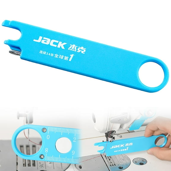 Guczhu Quick Threading Device for Sewing Machine with Magnifying Lens, Needle Threader Tool for Easy Threading, Reduces Eye Strain for Seniors