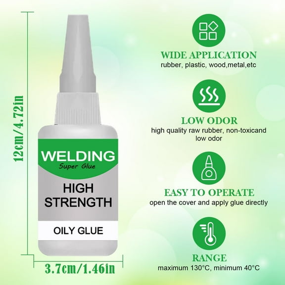 Guczhu Strong Repair Glue Resin-Welding High Strength Oily Glue 2025 Upgrade Glue Multipurpose Glues For Household Use Industrial Glues For Repair50Ml