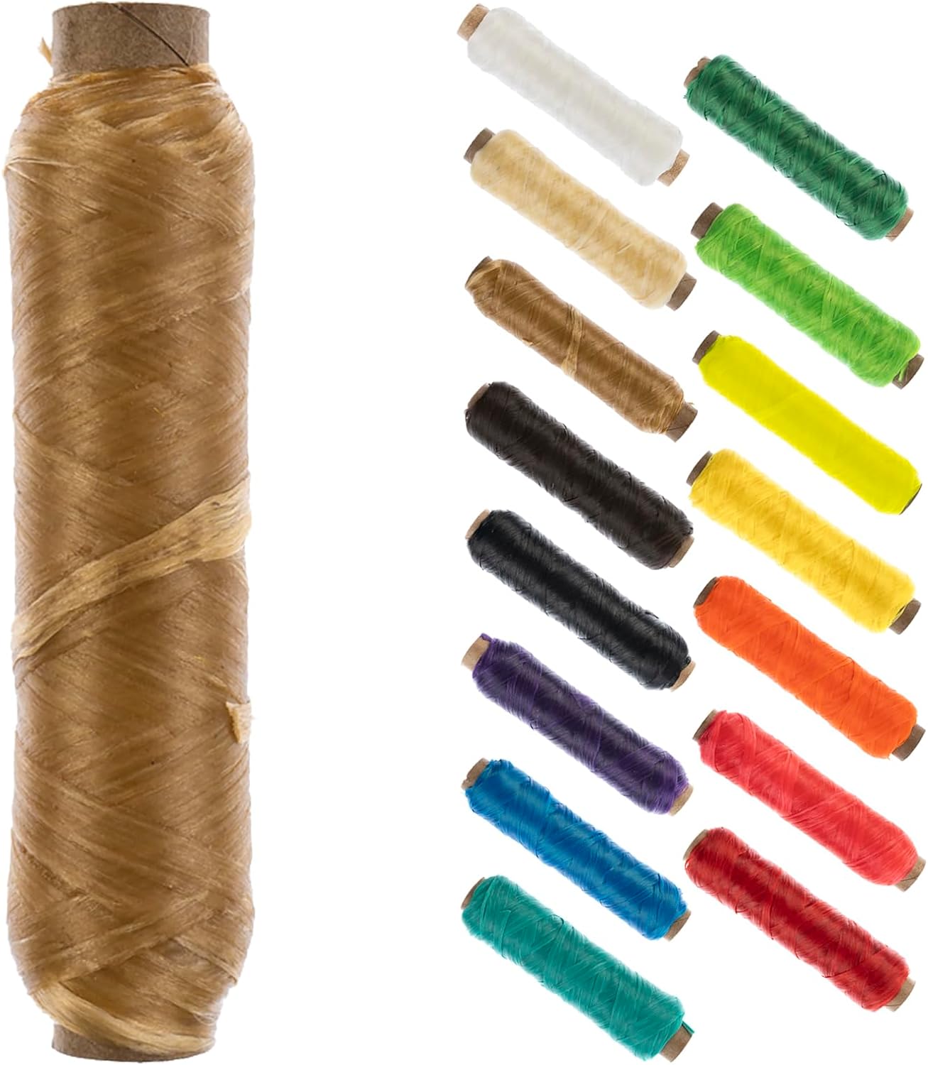 20 Pack Wooden Floss Bobbins Keep Thread Organized and Untangled