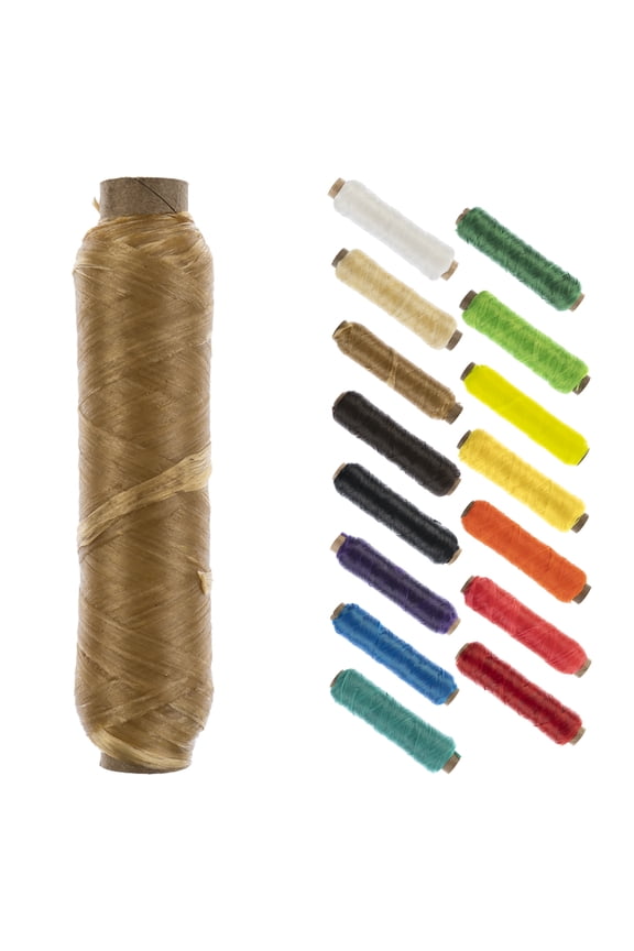 Sinew Bobbin 20 Yards (60 ft) Natural Artificial Sinew Thread