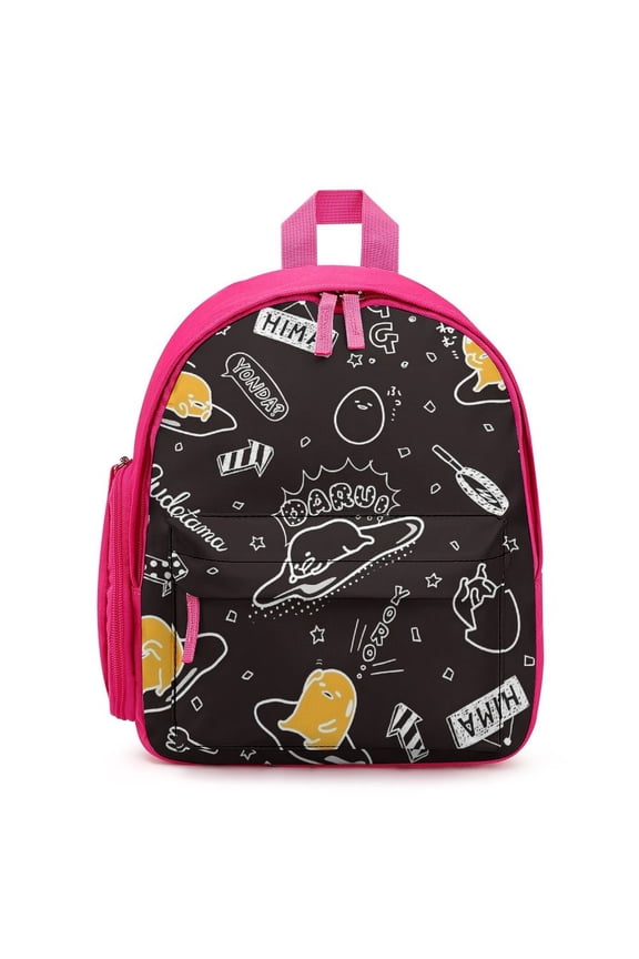Gudetama Cute Cartoon backpack travel bag adjustable shoulder straps One size