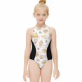 thumbnail image 1 of Gudetama Girls One Piece Swimsuits Hawaiian Summer Swimwear Beach Bathing Suit Outfits, 1 of 7