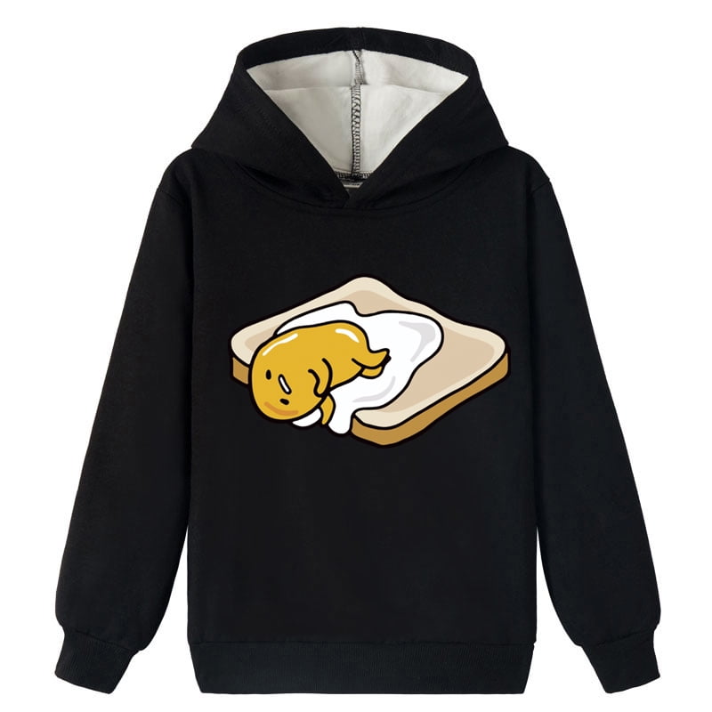 Gudetama Hoodie for Boys and Girls in Fleece Style. Walmart