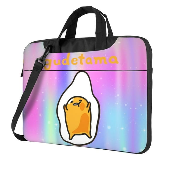 Gudetama Laptop Bag Laptop Case Computer Notebook Briefcase Messenger Bag With Adjustable Shoulder Strap 14 Inch
