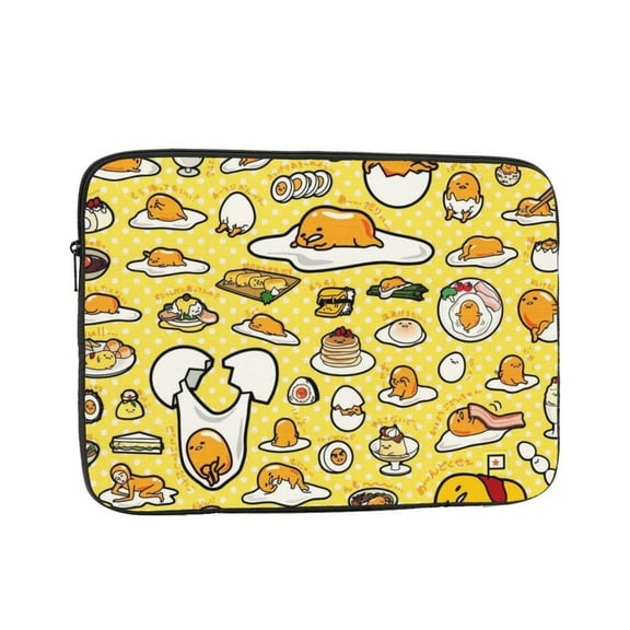 Gudetama Laptop Case Sleeve, 12 inch Laptop Sleeve Bag Durable Shockproof Protective Computer Carrying Cover