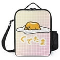 thumbnail image 1 of Gudetama Lunch Bag, Insulated Lunch Bag for Women Men Lunch Box Container Bag Reusable Lunch Tote Bag for Office, Work, Beach, Travel, Picnic, 1 of 7