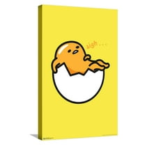 Gudetama - Sigh Canvas Wall Poster, 14.725" x 22.375"