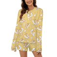 thumbnail image 1 of Gudetama Women Pajamas Set Loungewear Sleepwear 2 Piece PJ Sets, 1 of 7