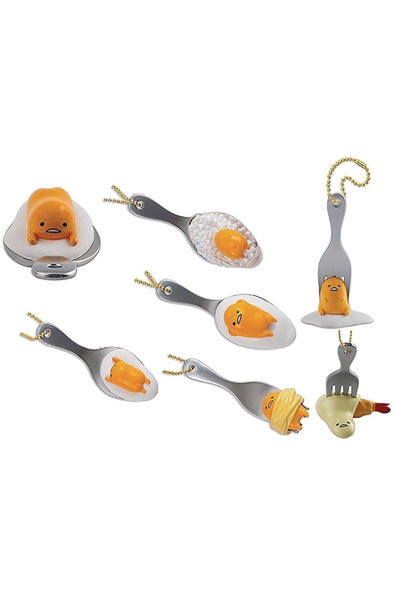 Gudetama the Lazy Egg Series 2 Blind Bag Dangler Keychain - One Random