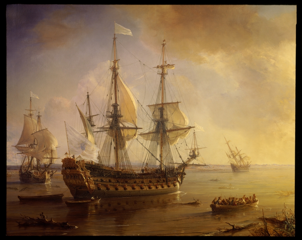 Gudin Theodore ( 1802-1880 ) Ec Canvas Art - (24 x 18)