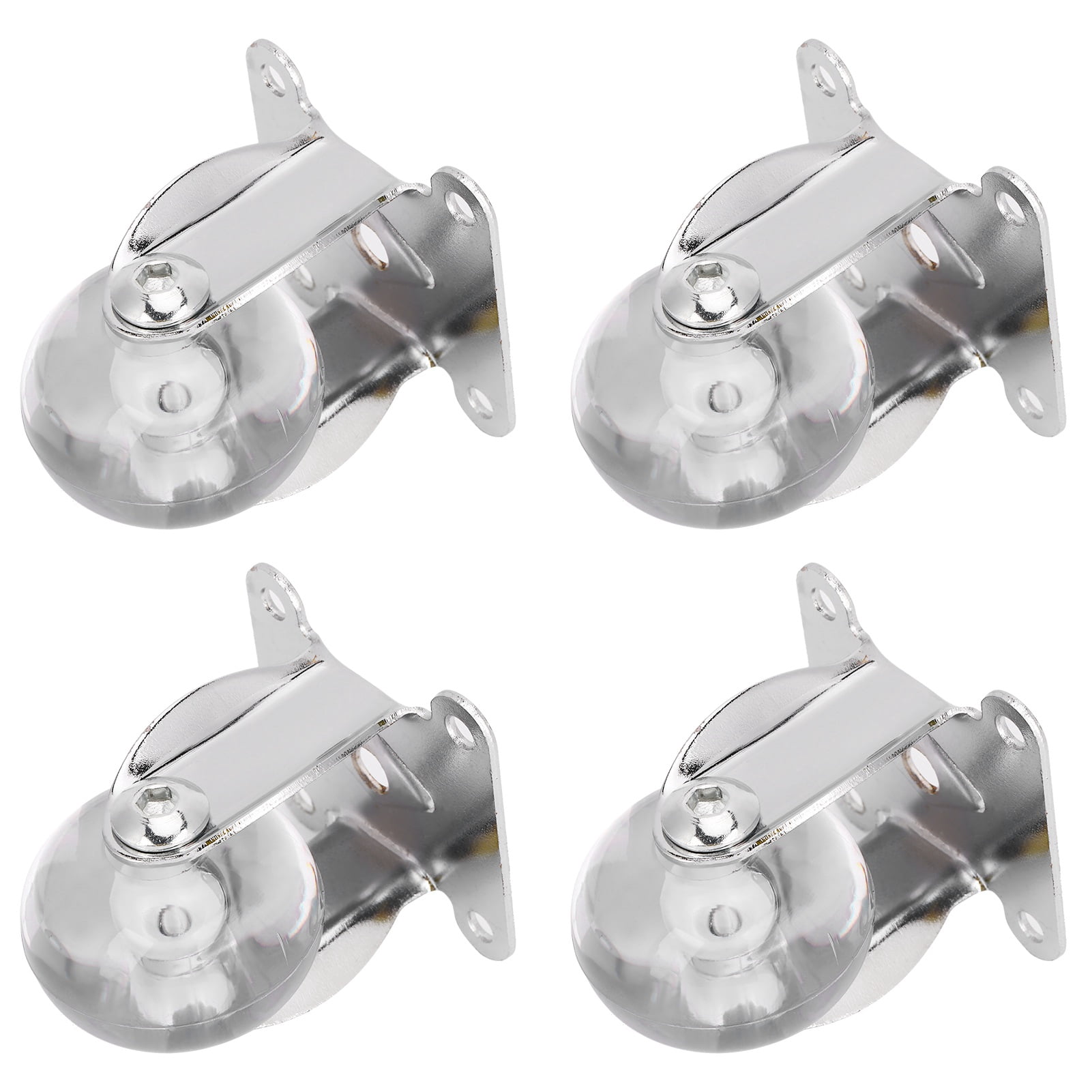 Rotating Casters Gueiykk 4Pcs 360 Degree Rotating Universal Casters Wheels for Cabinet ...