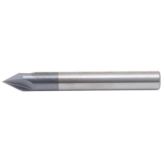 Gueiykk Chamfer End Mill 3 Flute 60 Milling Cutter Tungsten Steel CNC Carving Polishing Router Bit
