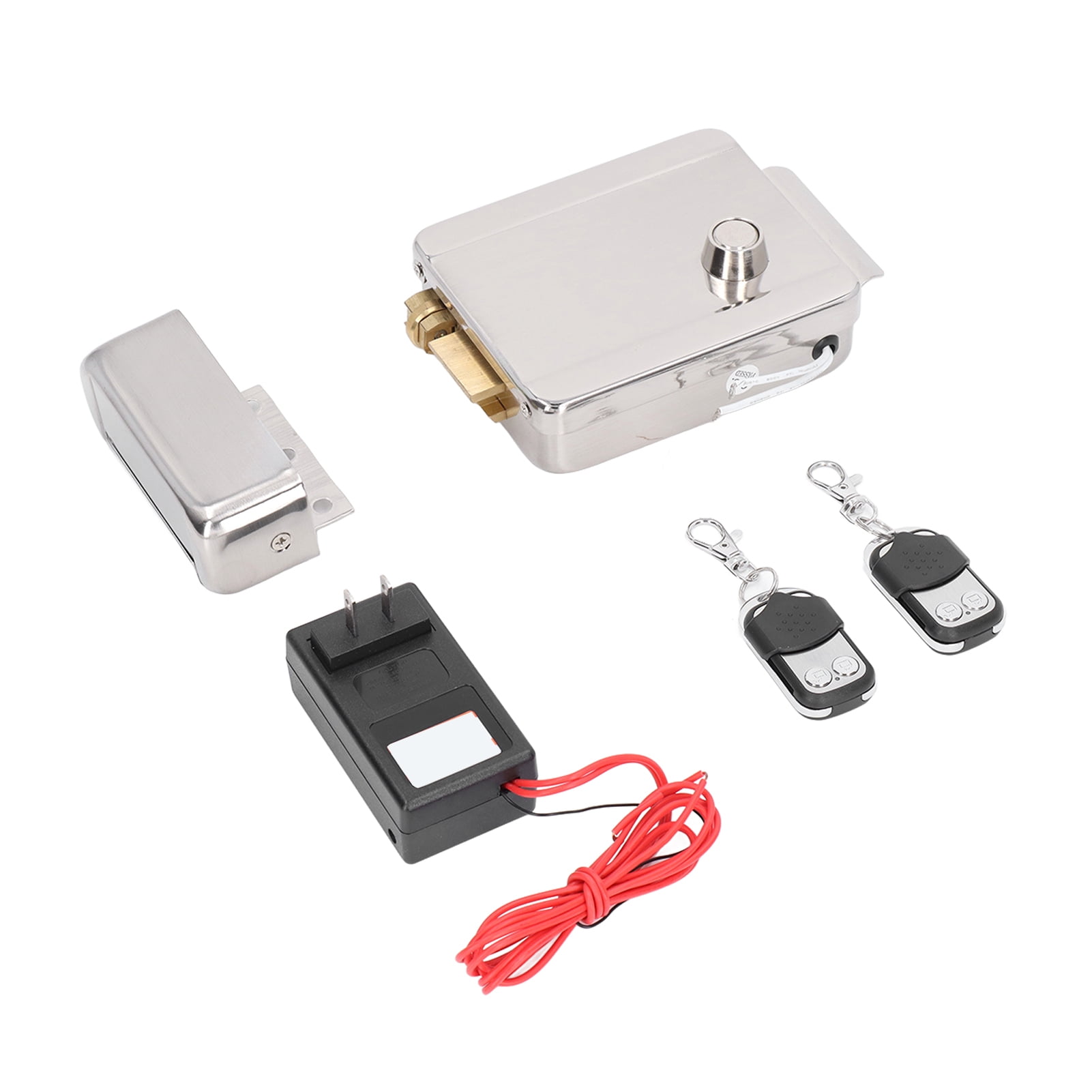 Gueiykk Door Lock Kit Wireless Keyless Anti Theft 2