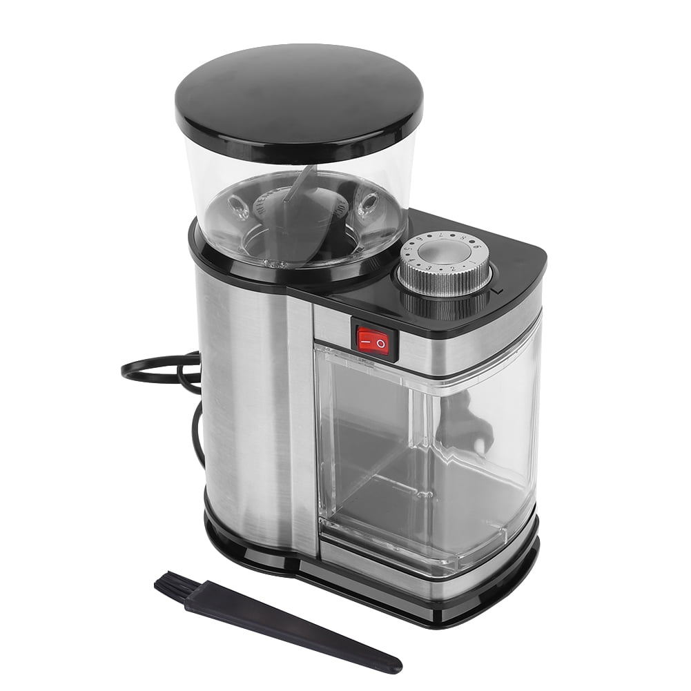 Gueiykk Household 9 Gear Electric Coffee Grinder Coffee Bean Mill Grinding Machine EU Plug 220-240V