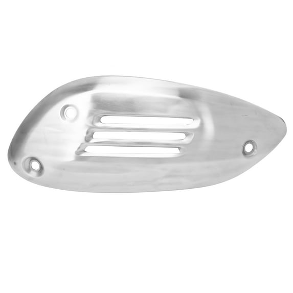 Gueiykk Motorcycle Exhaust Pipe Cover Stainless Steel Muffler Heat Shield Case Guard Replacement for VESPA GTS 125 250 300 GTV 2013‑2021