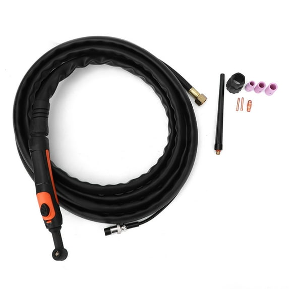 Gueiykk TIG Welding Torch Kit 0.5-1.6mm Tungsten Rod M16x1.5 Air Interface with 4m Cable