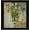thumbnail image 1 of Guelder Roses and the Venus of Milo 28x32 Large Black Ornate Wood Framed Canvas Art by Edouard Vuillard, 1 of 2