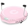 thumbnail image 1 of Gueray CD Player Portable CD Discman: with Earphones Portable CD Player for Car with Anti-Skip Shockproof Personal CD Player with LCD Display, 1 of 9