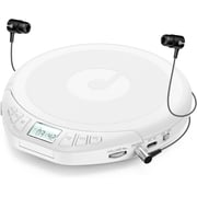 Gueray CD Players Portable CD Walkman with Earphones Portable CD Player for Home with Anti-Skip Shockproof Personal CD Player with LCD Display
