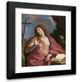 thumbnail image 1 of Guercino 20x24 Black Modern Framed Museum Art Print Titled - The Penitent Magdalene, 1 of 5