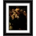 thumbnail image 1 of Guercino 2x Matted 20x24 Black Ornate Framed Art Print 'Madonna of the Swallow ', 1 of 2