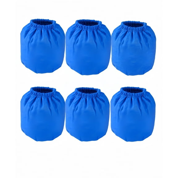 Guerkuk VRC2 Cloth Filter Bags for Vacmaster 1.5 to 3.2 Gallon Vacuums, 6-Pack