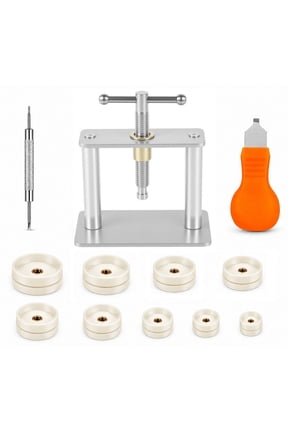 Watch Press Tool Set, Back Case Closer Repair Kit for Round Dials 22-42mm