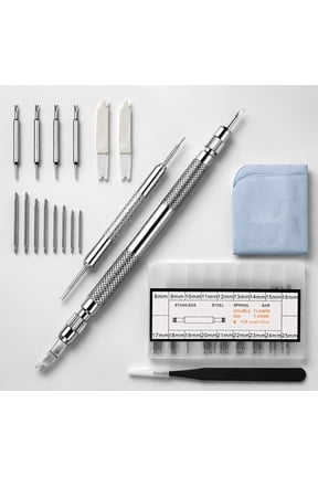Watch Spring Bar Tool Set with 72 Pieces Stainless Steel Pins