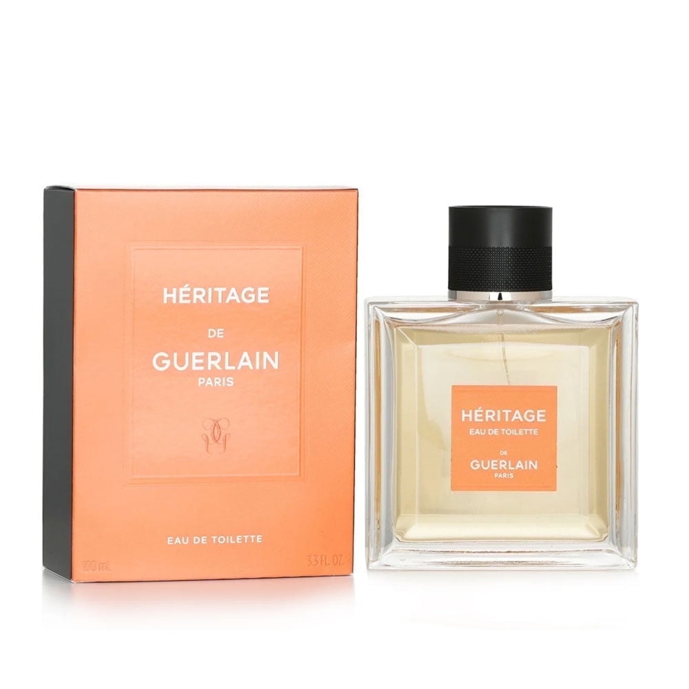 GUERLAIN HÉRITAGE Eau de Toilette 100mL Guerlain Heritage Eau de Toilette 100ml / 3.4oz spray vintage Free