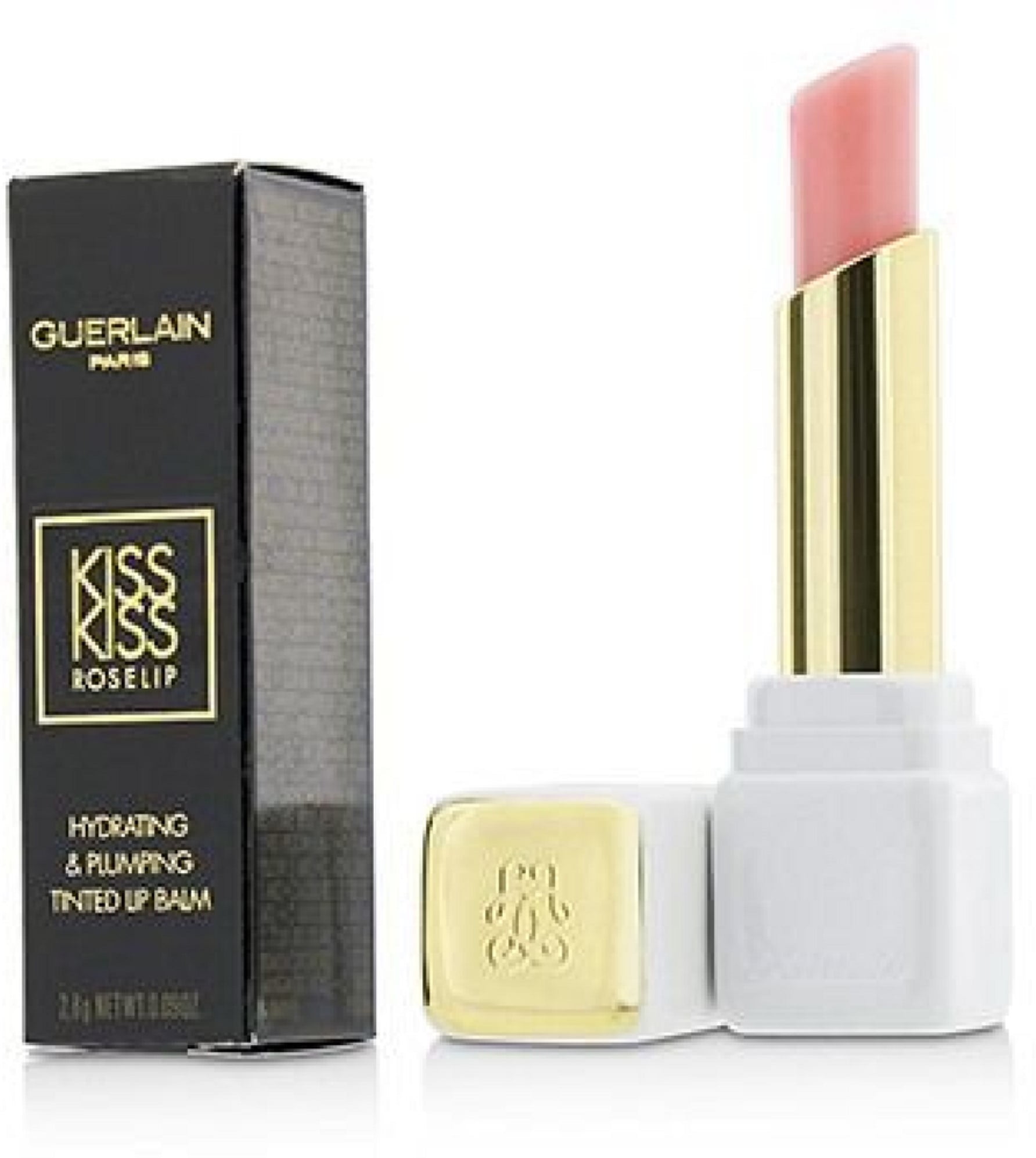 Guerlain Kisskiss Roselip Hydrating Plumping Tinted Lip Balm